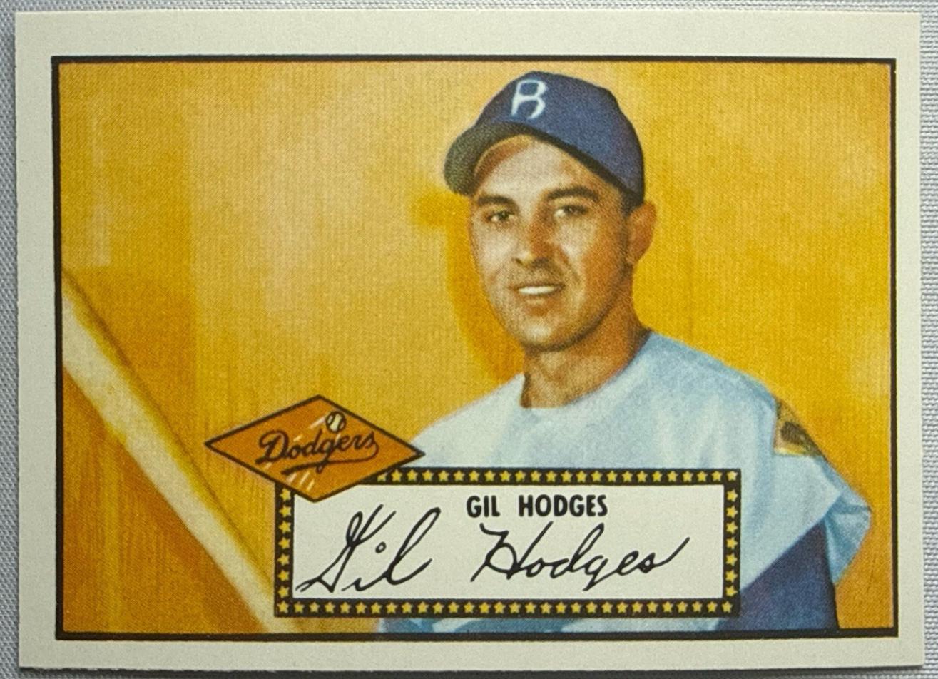 Gil Hodges #36 1983 Topps 1952 Reprint Baseball