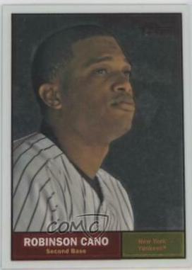 Robinson Cano #C117 Baseball Cards 2010 Topps Heritage Chrome