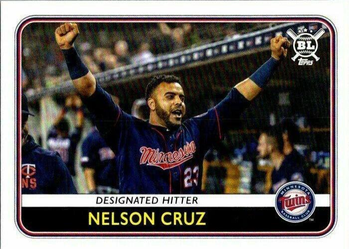 Nelson Cruz #4 Baseball Cards 2020 Topps Big League