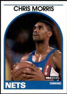 Chris Morris #26 Basketball Cards 1989 Hoops