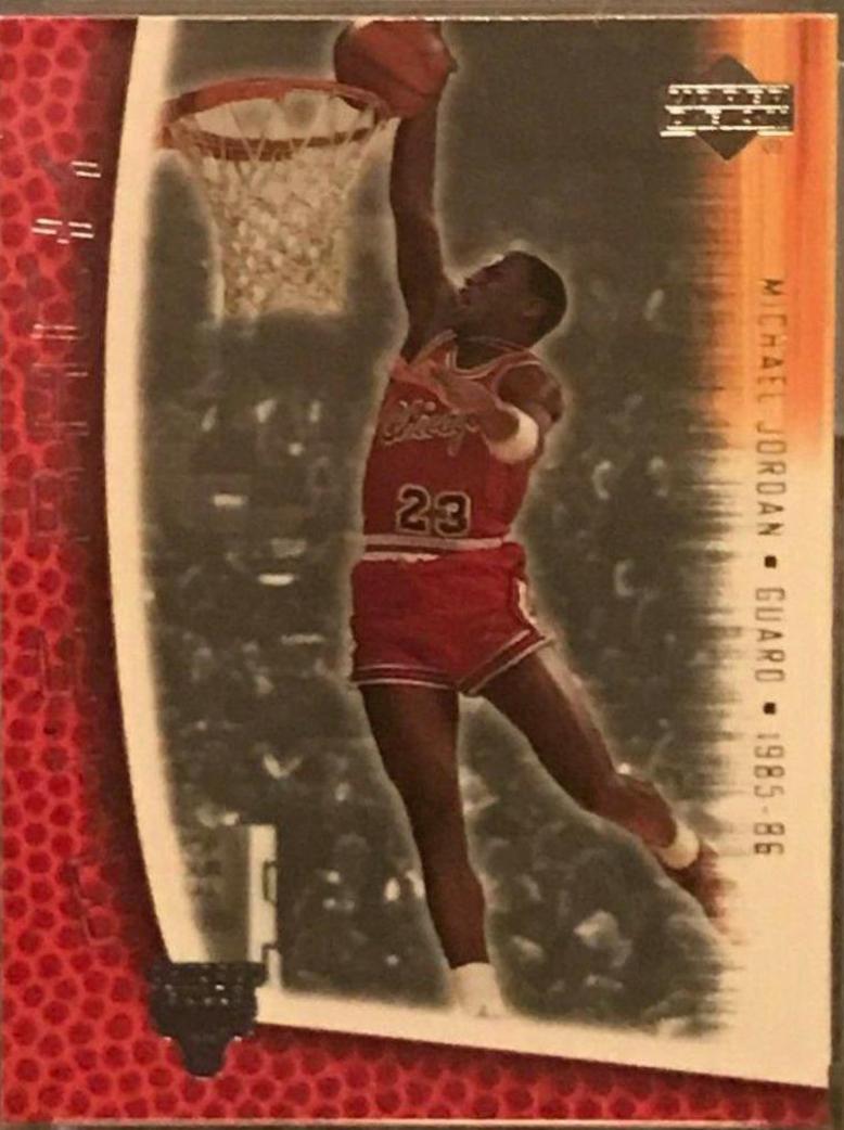 Michael Jordan #MJ-28 Basketball Cards 2001 Upper Deck MJ's Back
