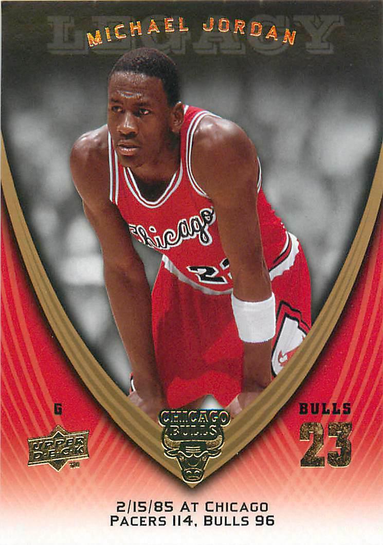Michael Jordan #51 Basketball Cards 2008 Upper Deck Jordan Legacy