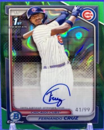 Fernando Cruz [Green Lava Refractor] #CPA-FC