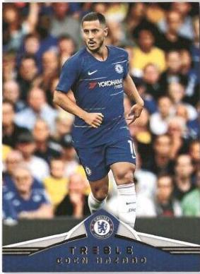 Eden Hazard #10 2018 Panini Treble Soccer