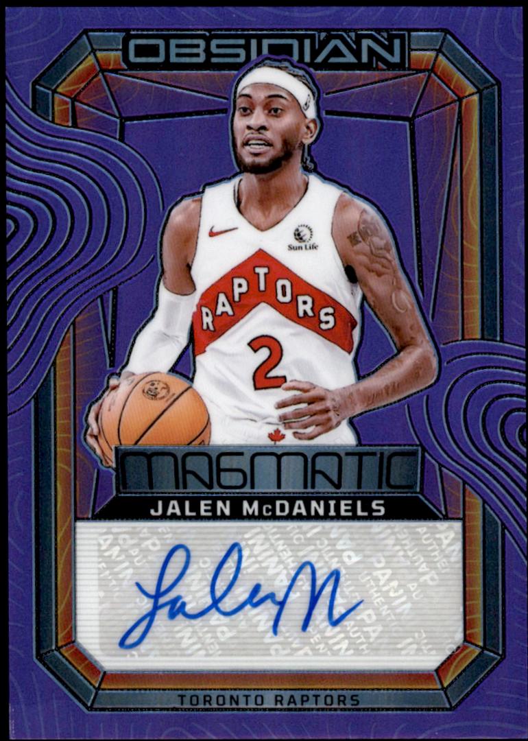 Jalen McDaniels [Purple Flood Electric Etch] #MS-MCD