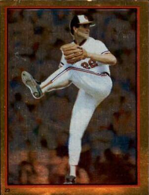 Jim Palmer #23 Baseball Cards 1983 Topps Stickers