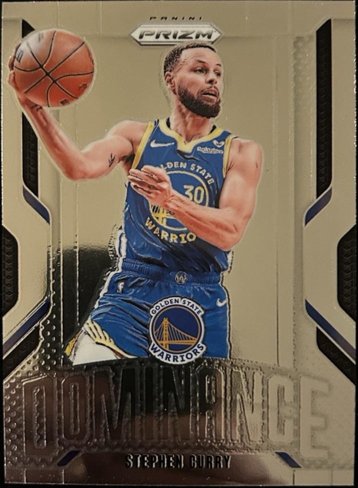 Stephen Curry #21 Basketball Cards 2024 Panini Prizm Dominance