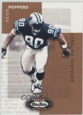 Julius Peppers #156 2002 Fleer Box Score Football