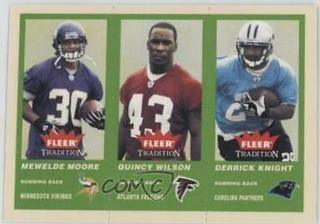 Mewelde Moore, Quincy Wilson, Derrick Knight