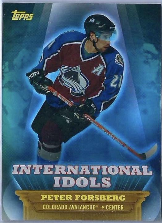 Peter Forsberg #II-18 2003-04 Topps Hockey International Idols
