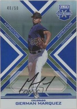 German Marquez [Autograph Aspirations Blue] #42