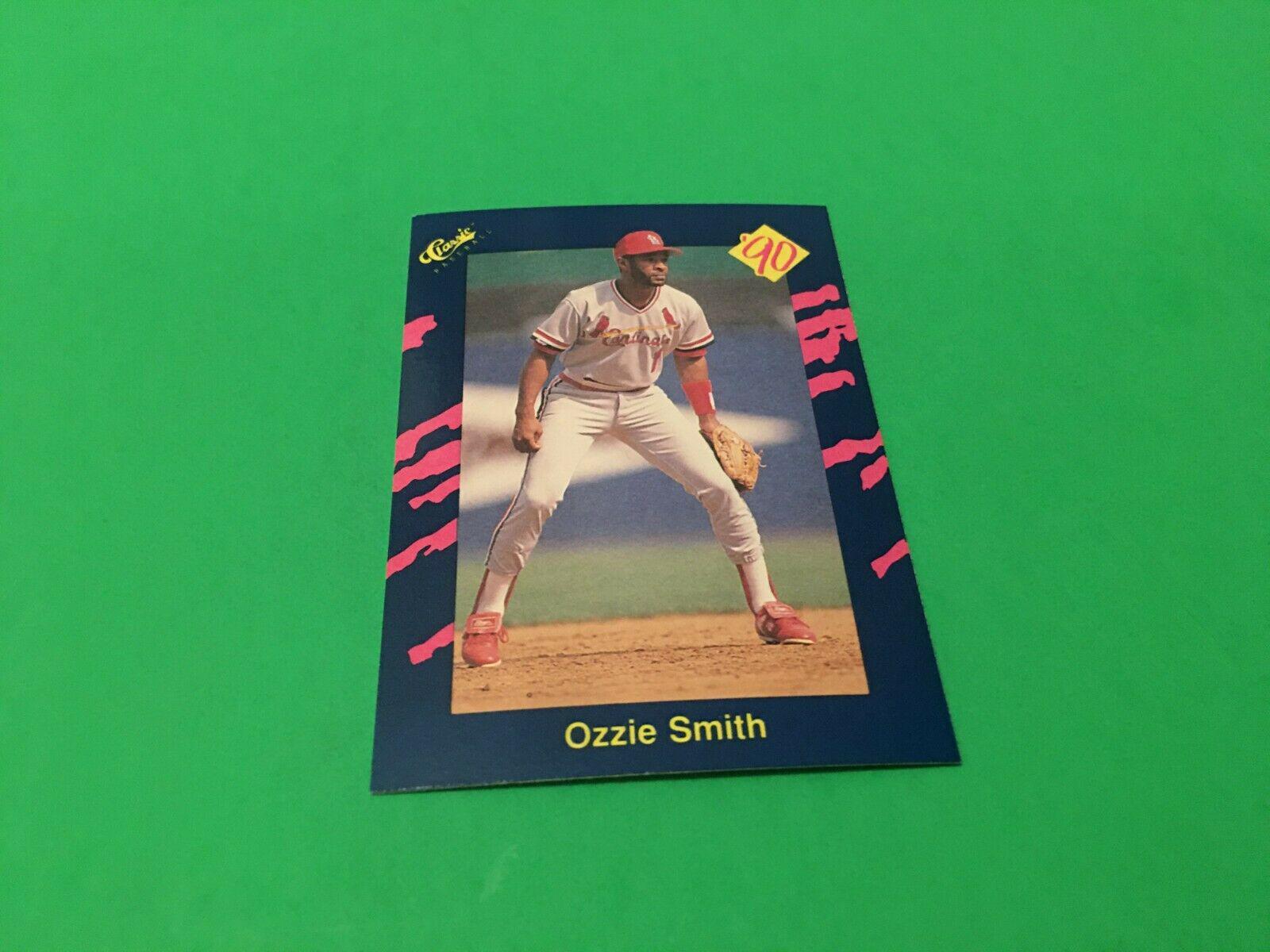 Ozzie Smith #18 Baseball Cards 1990 Classic