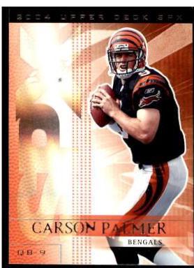Carson Palmer #20 Football Cards 2004 Spx