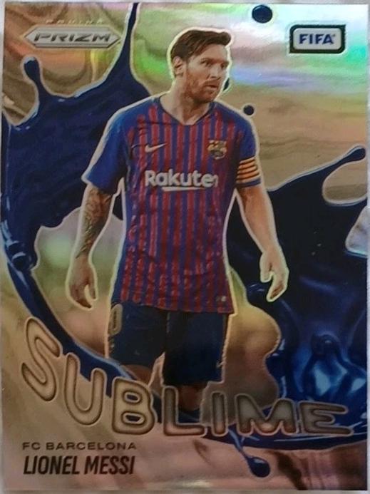 Lionel Messi #19 2025 Panini Prizm FIFA Sublime