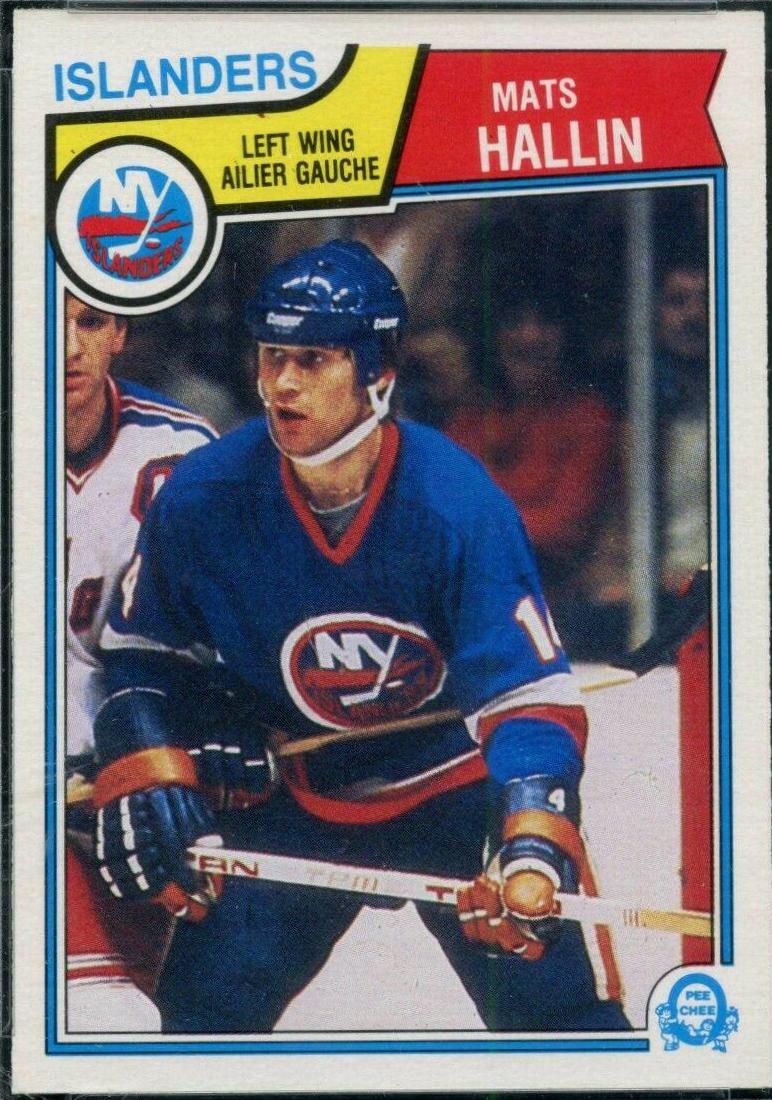 Mats Hallin #8 Hockey Cards 1983 O-Pee-Chee