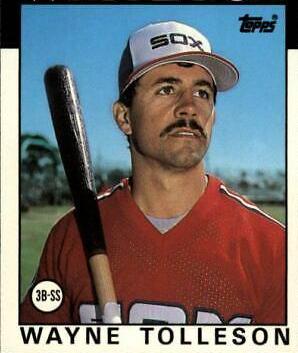 Wayne Tolleson #115T Baseball Cards 1986 Topps Traded