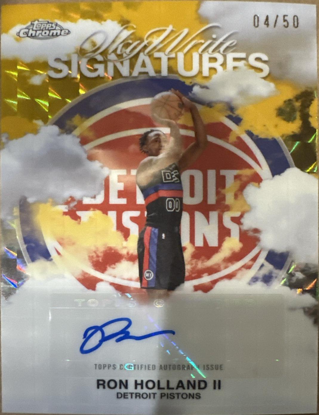 Ron Holland II [Refractor Gold] #SWS-RH
