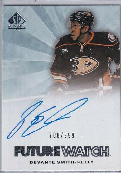 Devante Smith Pelly #234 2011 Sp Authentic Hockey