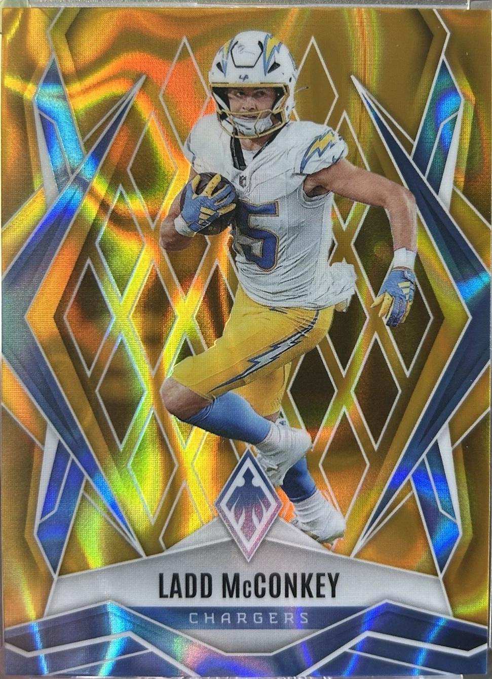 Ladd McConkey [Gold Lava] #66
