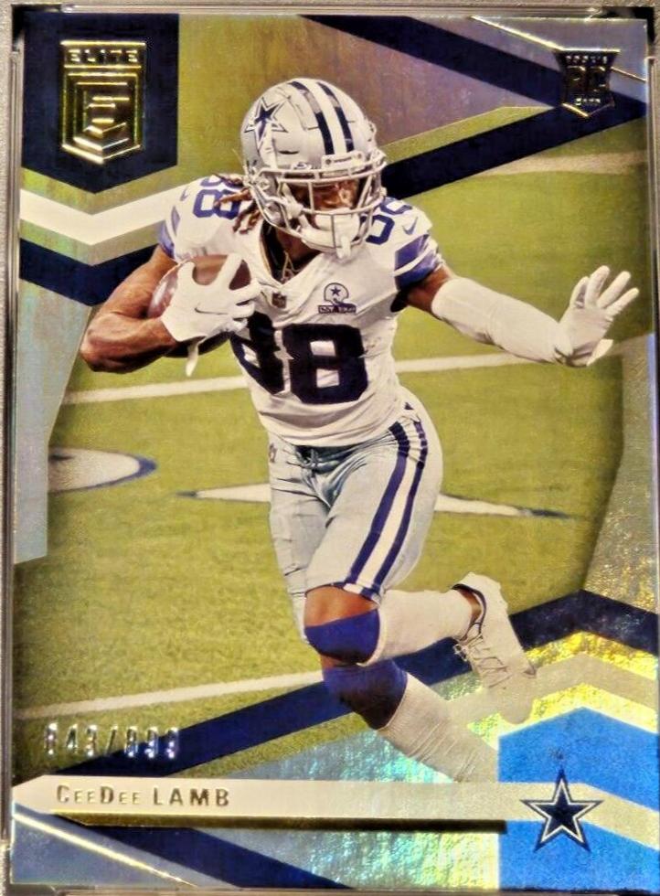 CeeDee Lamb #206 Football Cards 2020 Panini Chronicles Elite Update