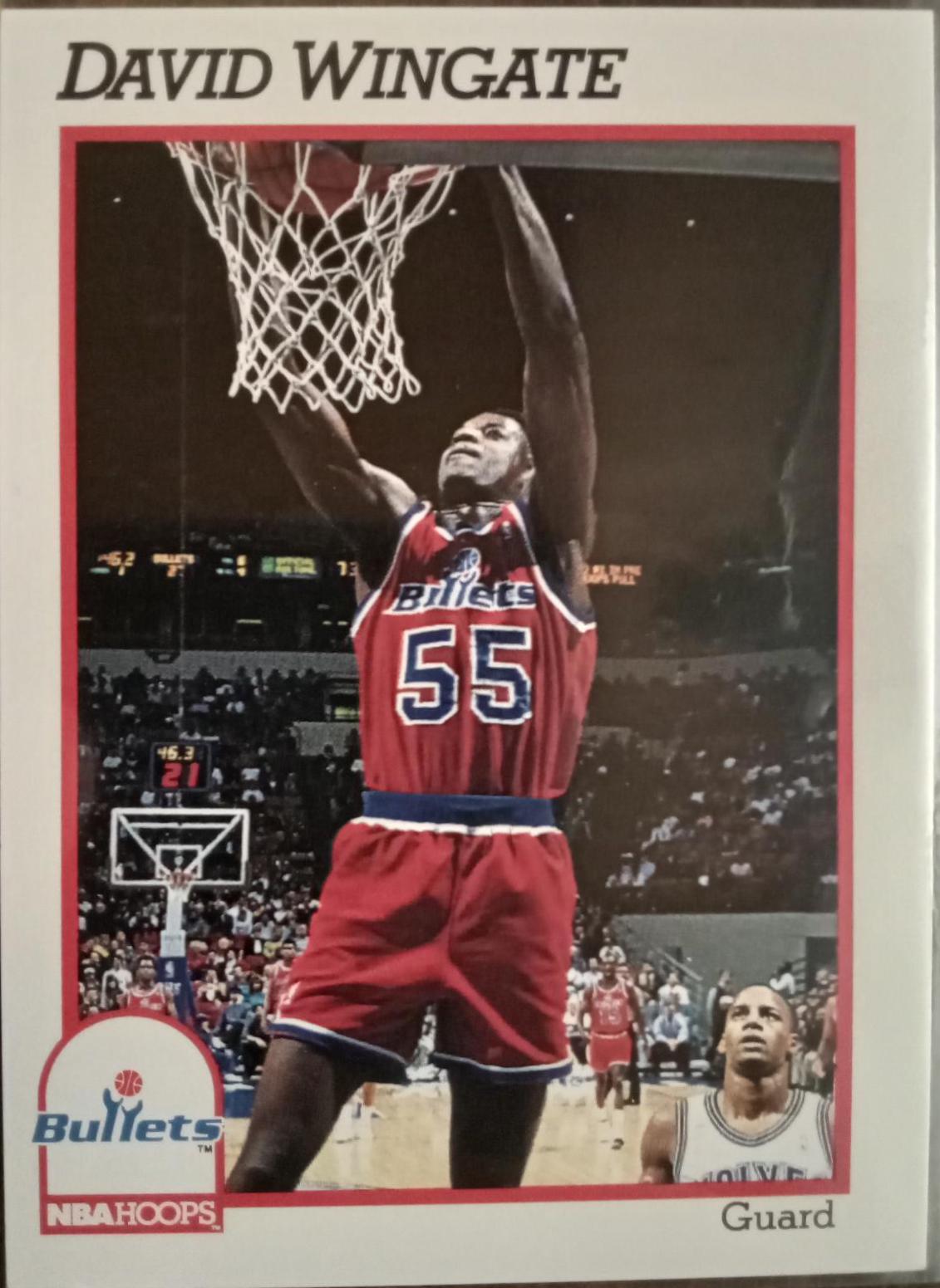 David Wingate #448 Basketball Cards 1991 Hoops