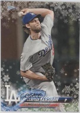 Clayton Kershaw [Metallic Snowflake] #HMW31