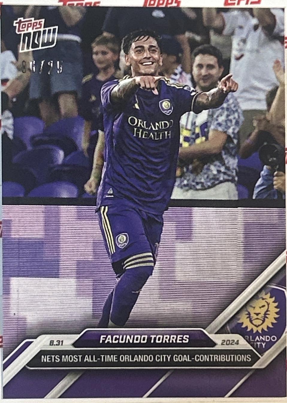 Facundo Torres [Orange] #118