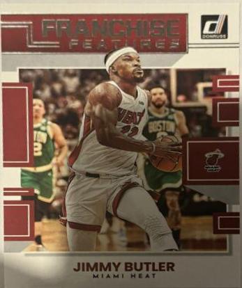 Jimmy Butler #13 Basketball Cards 2022 Panini Donruss Franchise Features