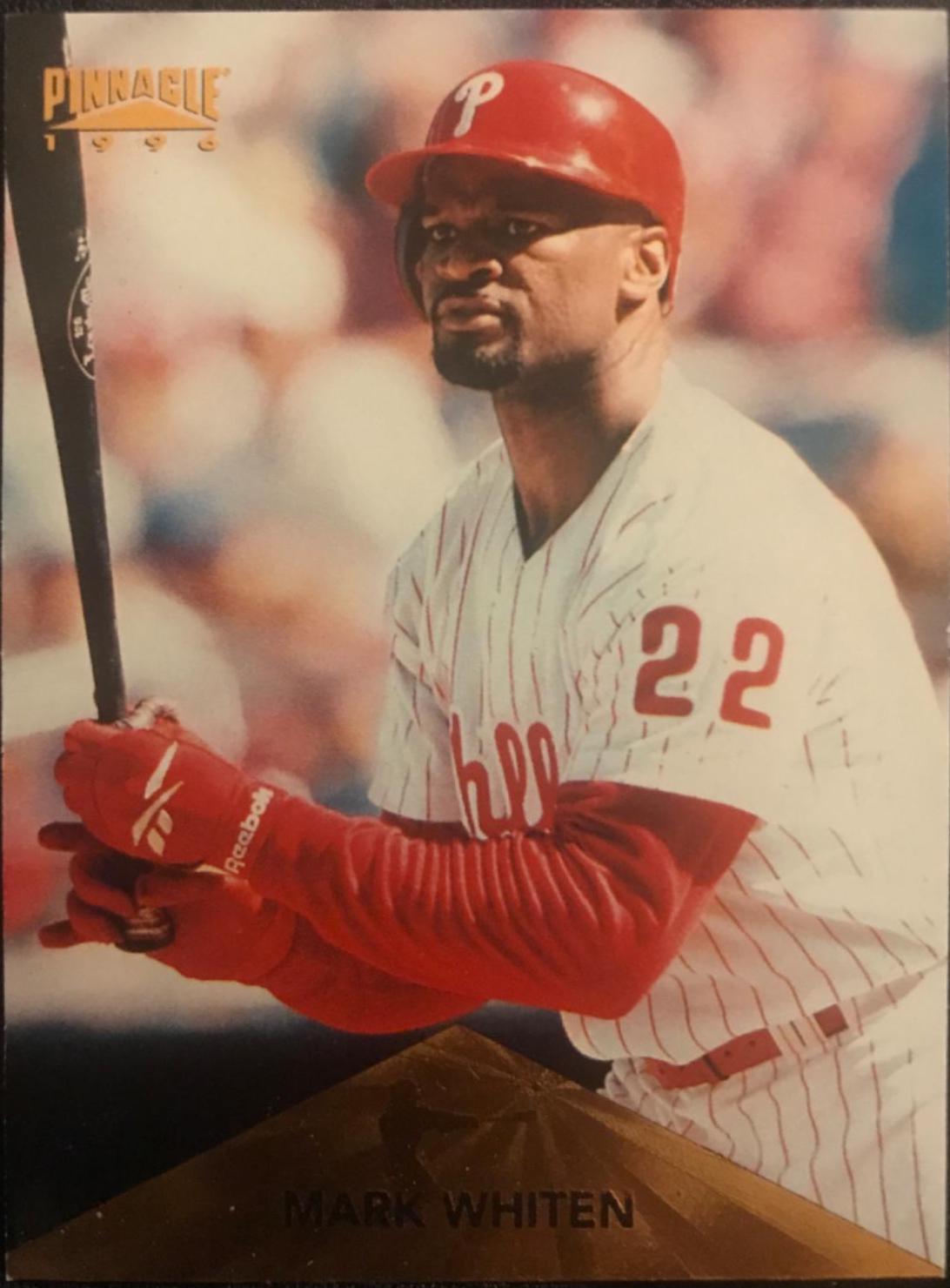 Mark Whiten #128 Baseball Cards 1996 Pinnacle