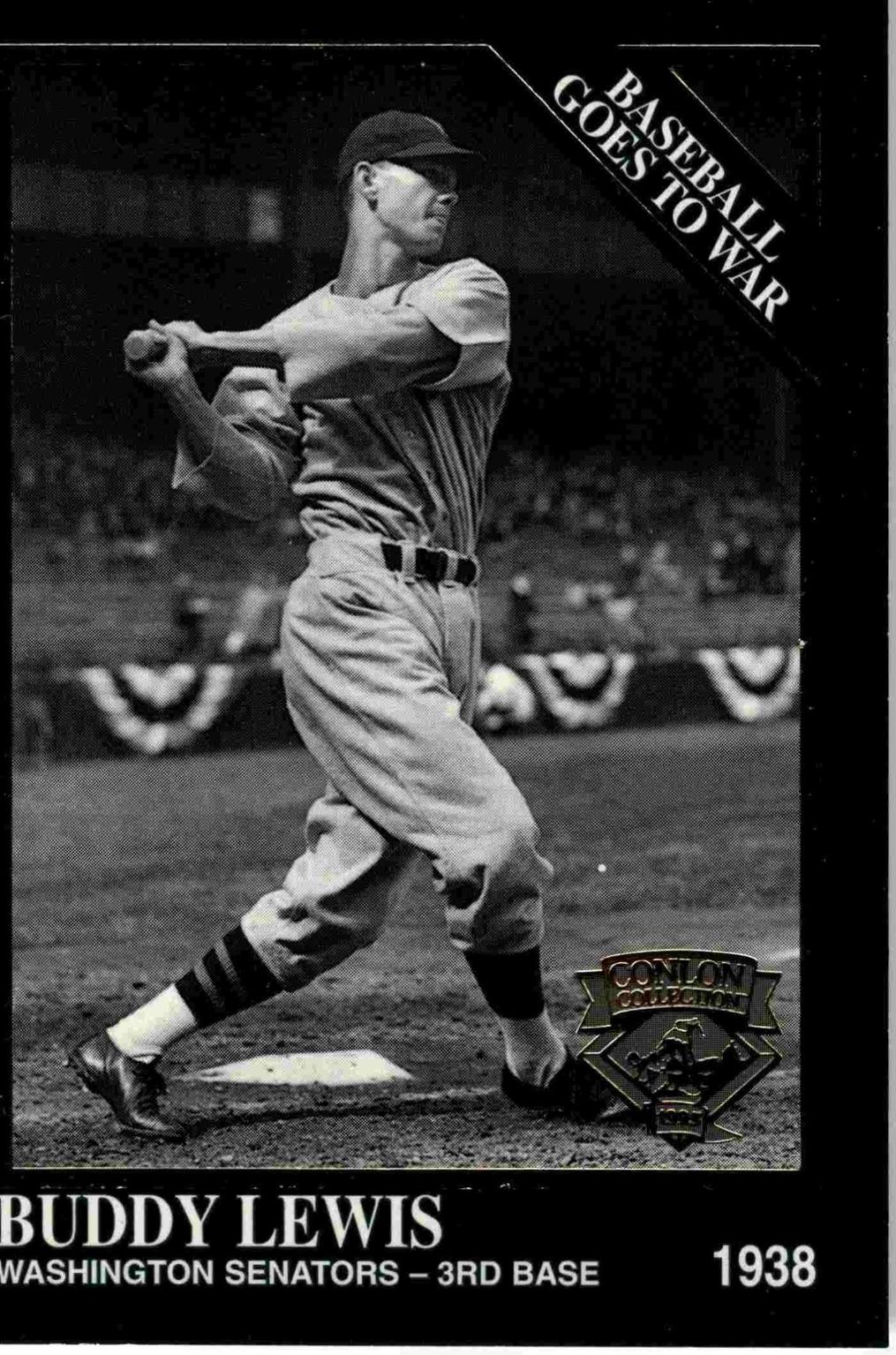 Buddy Lewis #1348 1995 Conlon Collection Baseball