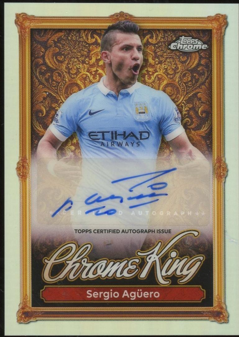 Sergio Aguero #CKA-SA Prices | 2025 Topps Premier League Chrome