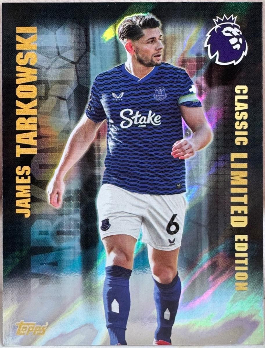 James Tarkowski #LE-8 2025 Topps Premier League Classic Limited Edition