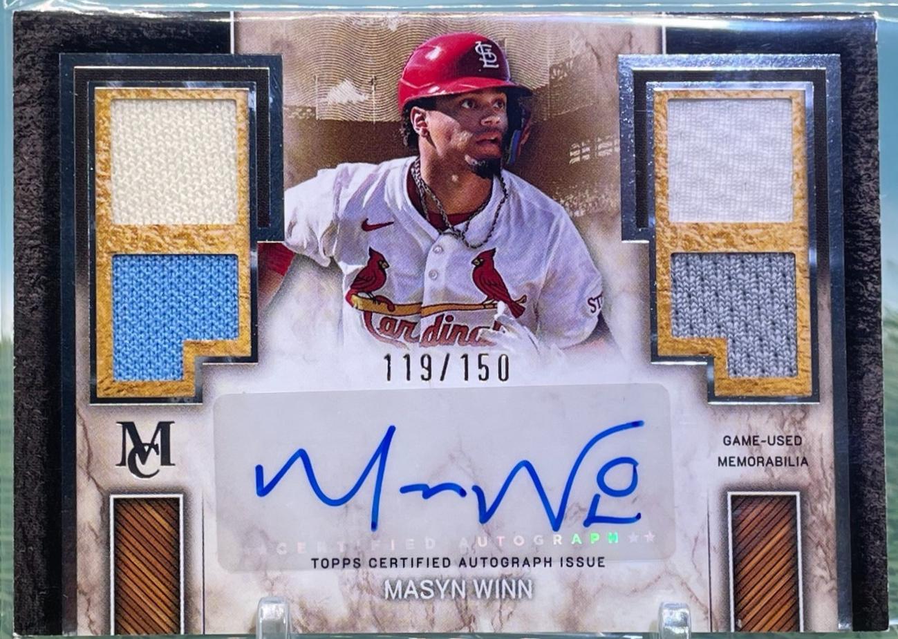 Masyn Winn #SPQRA-MW Prices | 2025 Topps Museum Collection Single