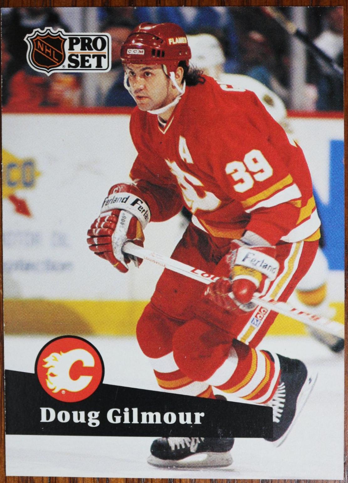 Doug Gilmour #34 Hockey Cards 1991 Pro Set