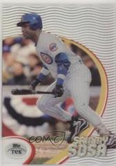 Sammy Sosa [Pattern 68] #28 Baseball Cards 1998 Topps Tek Prices