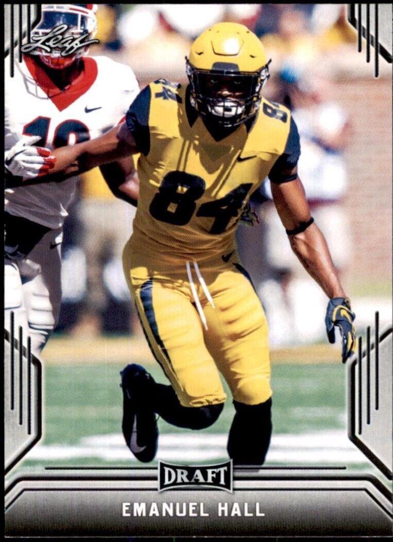 Emanuel Hall #30 2019 Leaf Draft Football