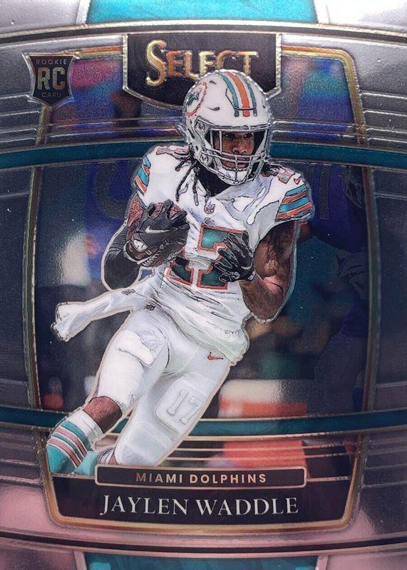 Jaylen Waddle #48 Football Cards 2021 Panini Select