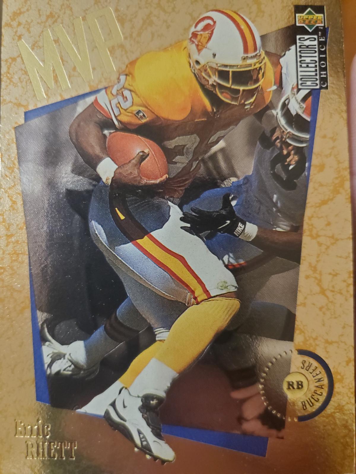 Errict Rhett [Gold] #M44 Prices | 1996 Collector's Choice MVP ...