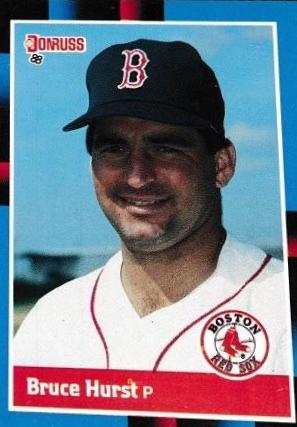 Bruce Hurst #252 Baseball Cards 1988 Donruss