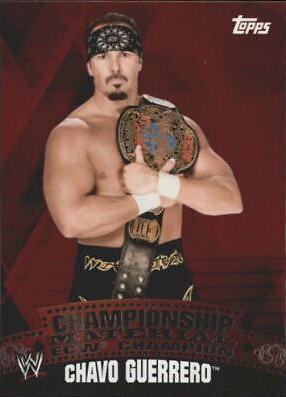 Chavo Guerrero #C21 Wrestling Cards 2010 Topps WWE Championship Material