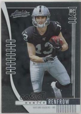 Hunter Renfrow #120 Football Cards 2019 Panini Absolute
