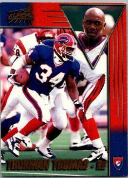 Thurman Thomas #23 Football Cards 1998 Pacific Aurora