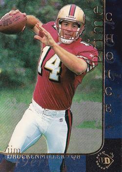 Jim Druckenmiller #5 Football Cards 1997 Upper Deck UD3