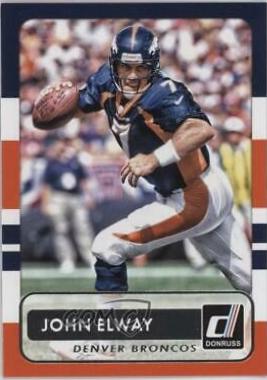 John Elway #166 2015 Panini Donrus Football