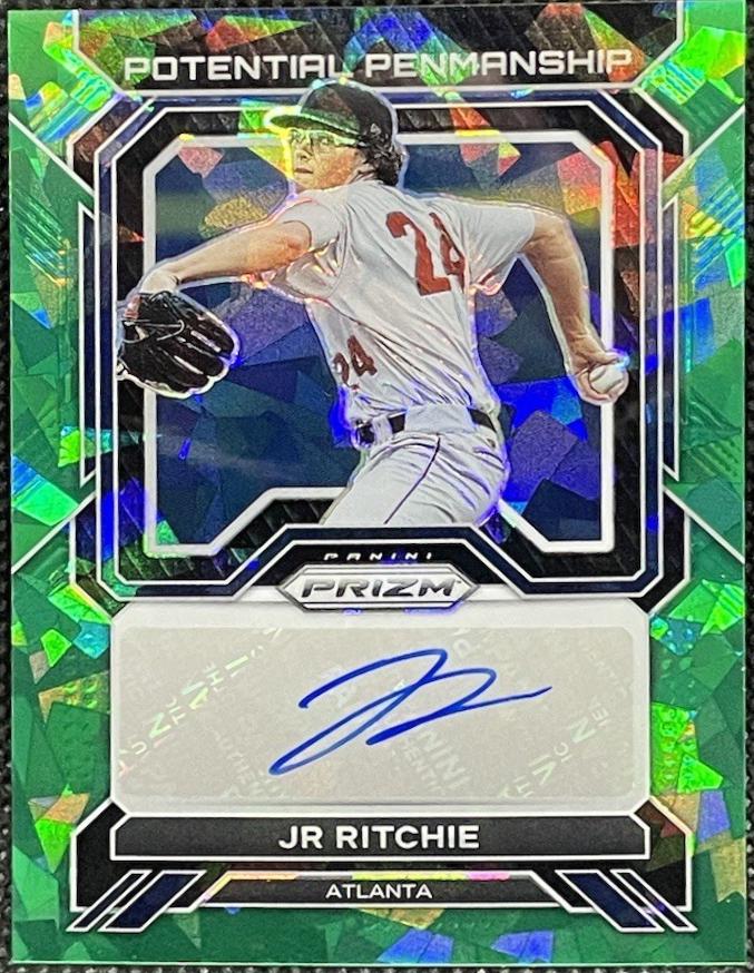 JR Ritchie #PP-JR 2023 Panini Prizm Potential Penmanship Autographs Baseball