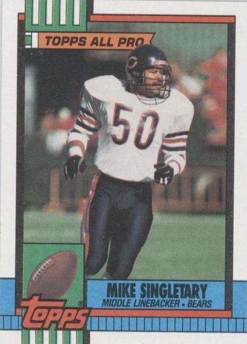 Mike Singletary #368 Football Cards 1990 Topps