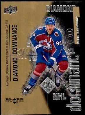 Mikko Rantanen #DD-10 Hockey Cards 2022 Upper Deck Black Diamond Dominance