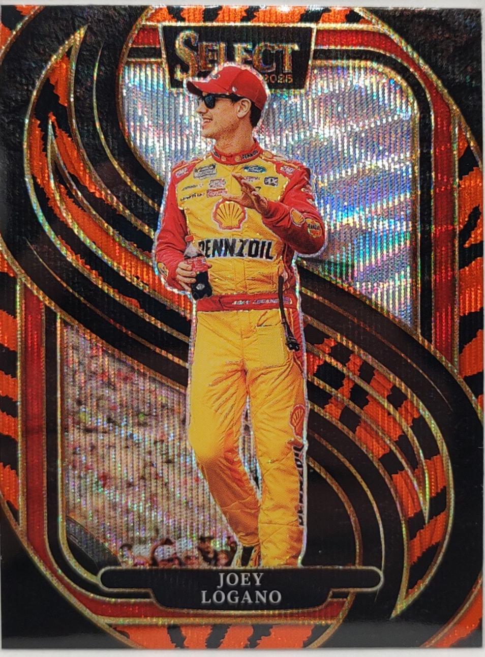 Joey Logano [Tiger Prizm] #239