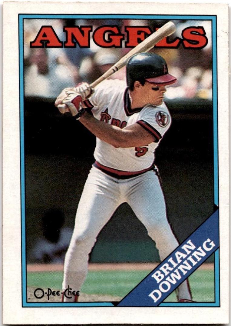 Brian Downing #331 1988 O-Pee-Chee Baseball