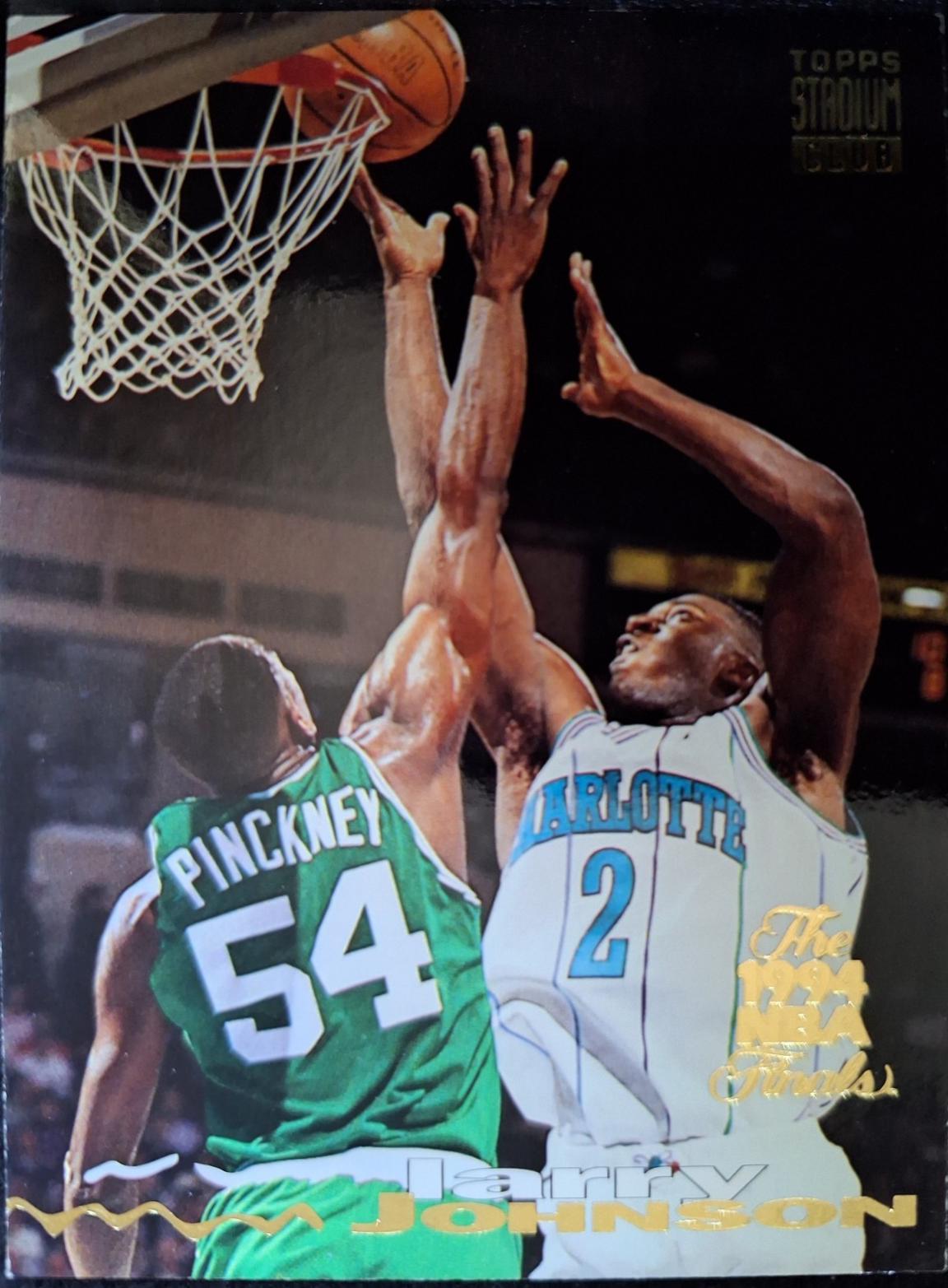 Larry Johnson #323 1993-94 Stadium Club Basketball